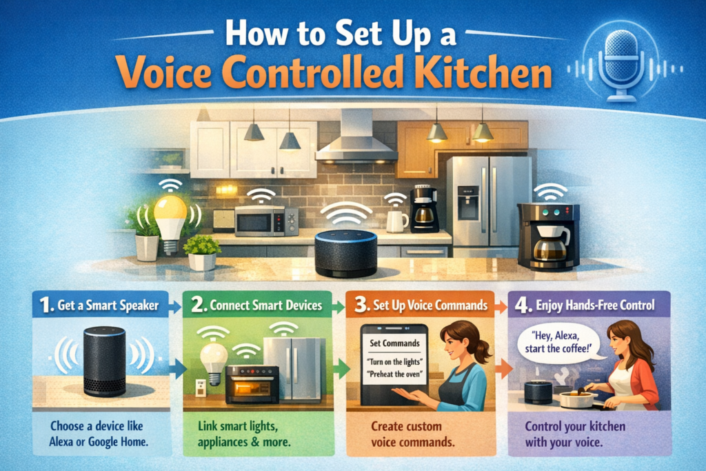 How to Set Up a Voice Controlled Kitchen