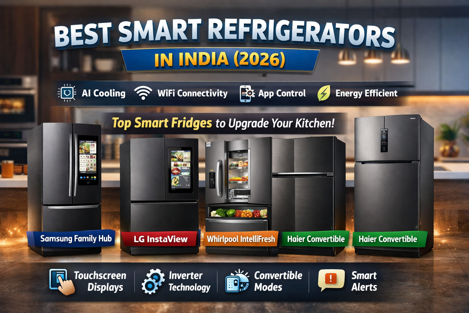 Best smart fridges in India 2026
