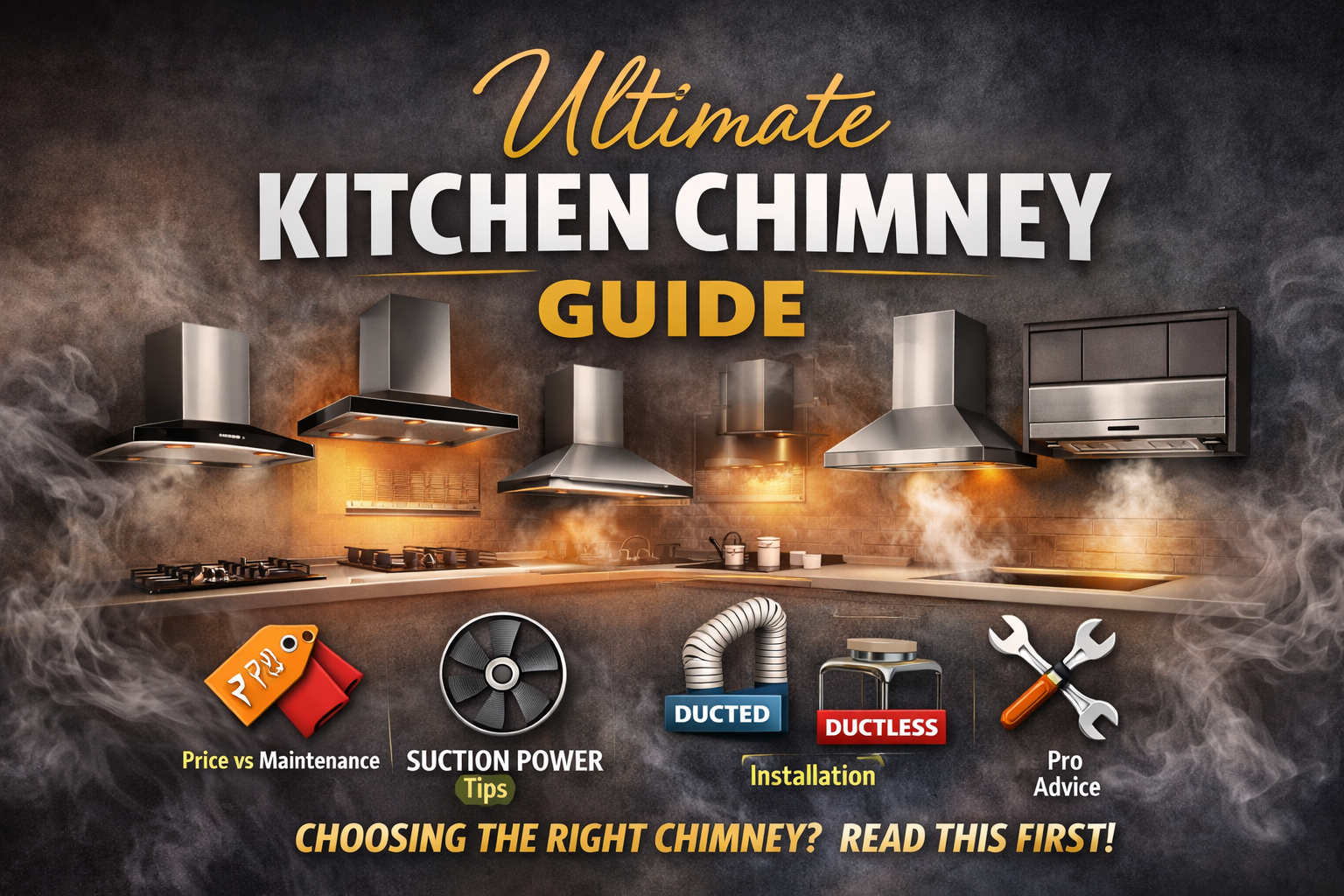 Kitchen Chimney Price Guide 2026 Latest Costs Smart Buying Tips