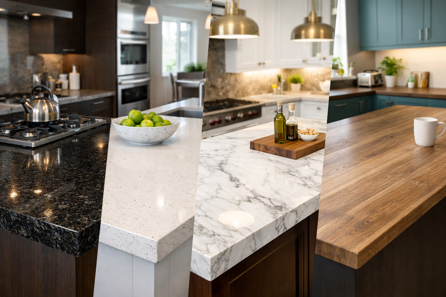 Kitchen Countertop Cost Comparison Which Material Saves the Most