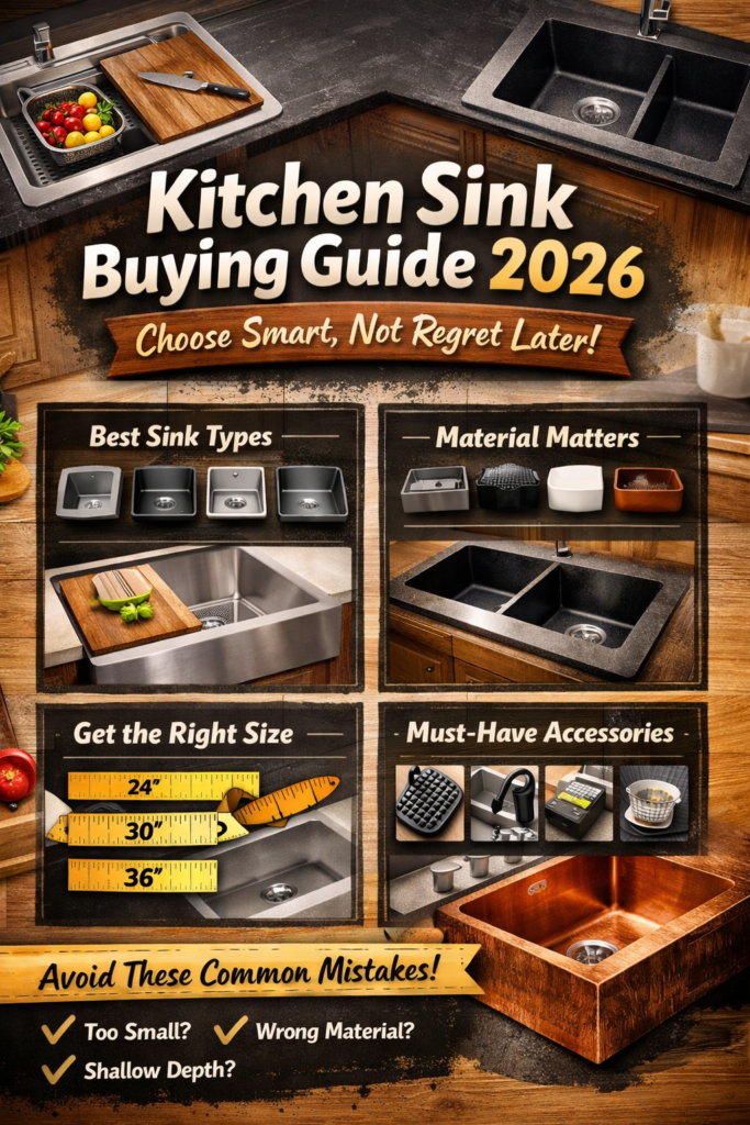 Kitchen Sink Buying Guide 2026 Choose the Perfect Sink in 7 Smart Steps