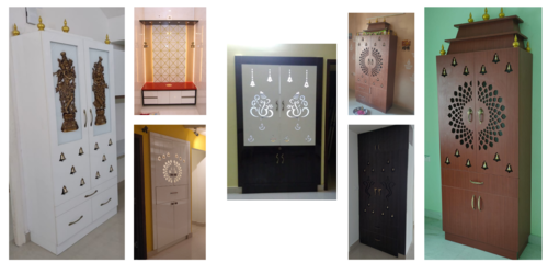 Pooja Cabinets
